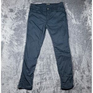 DU/ER N2X Slim Fit Black Performance Pants Mens 34x32 MFNS1001 Tencel Stretch